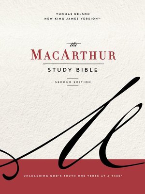 cover image of NKJV, MacArthur Study Bible